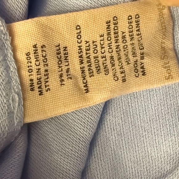 Soft surroundings tiered shirt dress size small - Picture 7 of 7